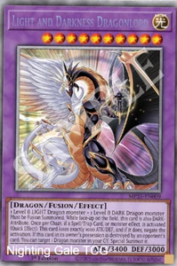 Yugioh! Mega Tins 2025 1x StR Light and Darkness Dragonlord - Picture 1 of 1