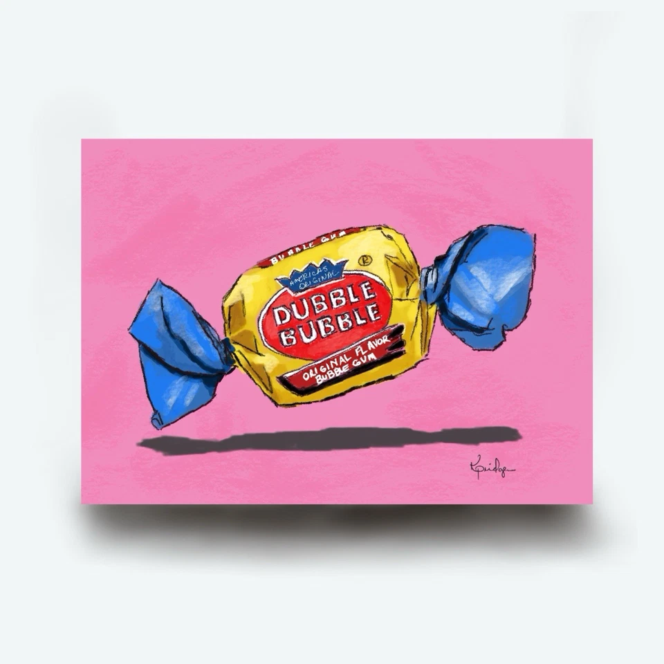 Impresión artística de edición limitada ACEO ATC/12 arte pop brillante regalo de verano bodegón Foto 1 de 1