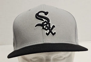 Chicago White Sox Storm Gray Men's New Era 59FIFTY Fitted Cap - Size 7 5/8 - Picture 1 of 9
