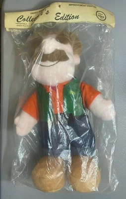 NEW Handy Andy Home Improvement Centers- Handy Andy 15” Plush Carpenter Figure - Image 1 of 4