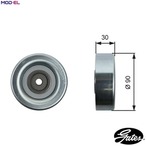 DEFLECTIONGUIDE PULLEY VRIBBED BELT T36415 FOR MITSUBISHI OUTLANDER/SUV SPACE - Picture 1 of 9