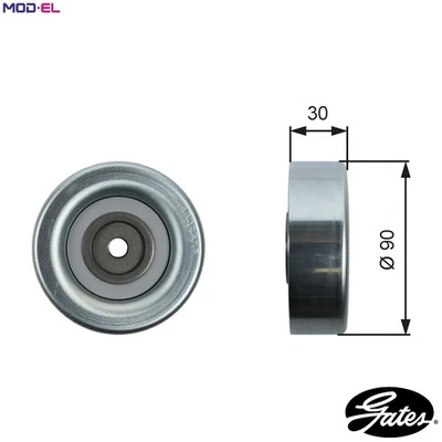 DEFLECTIONGUIDE PULLEY VRIBBED BELT T36415 FOR MITSUBISHI OUTLANDER/SUV SPACE - Image 1 of 4