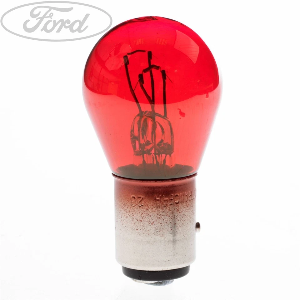 Bombilla roja para luz de freno trasera orig. Ford C-Max Focus 21 / 5W 1489938 - Imagen 1 de 1