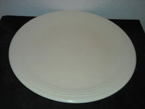 Vintage Fiesta Chop Plate Ivory - Picture 1 of 4