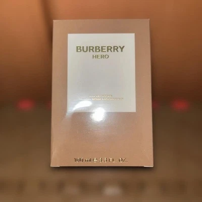 BURBERRY HERO Eau de Parfum 3.3 fl oz/100ml Natural Spray Men's Perfume New JP - Image 1 of 3