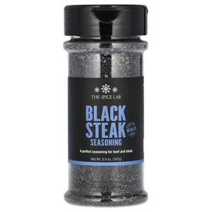 Black Steak Seasoning, 5.9 oz (167 g) - Picture 1 of 2