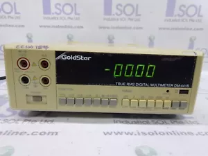 Goldstar DM-441B True RMS Digital Multimeter DM441B - Picture 1 of 11