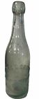 Vintage Frank C. Cruber Green Soda Embossed Bottle Germantown, PA