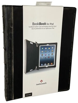Twelve South® BookBook black 12-1209 für Apple iPad 2.-4. Generation NEU+OVP - Bild 1 von 2