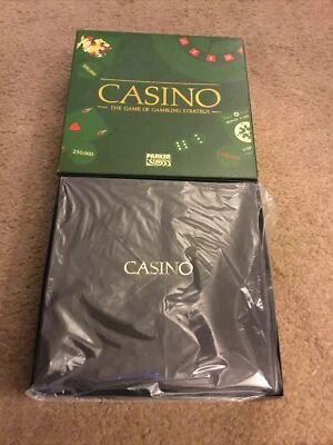 RARE PARKER CASINO BOARD GAME, 100% COMPLETE 1988, RARE,See Pics.FAB CONDITION - Image 1 of 4