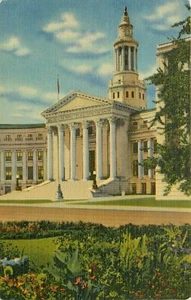 Postal de Denver City and County Building Colorado CO - Imagen 1 de 2