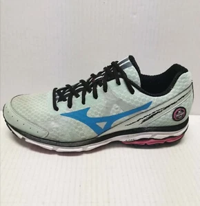 Mizuno Wave Rider 17 Damen-Laufschuhe Trainingsschuhe Größe 10 (M) grün/blau  - Bild 1 von 7