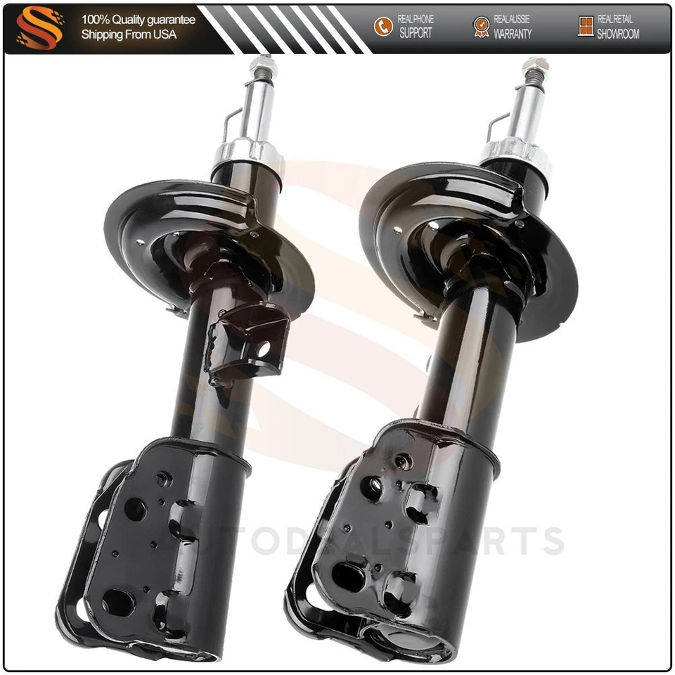 Front Pair for 2007-2017 Chevrolet Equinox 2008-2010 Saturn Vue Shocks Struts - Image 1 of 1