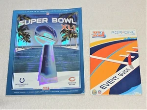 Super Bowl XLI SB41 Official Program Bears vs Colts 2007 Plus Event Guide - Picture 1 of 4