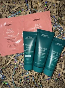 AVEDA Botanical Repair Bond-Building Creme 40ml Masque 25ml Leave In Treatment - Picture 1 of 1