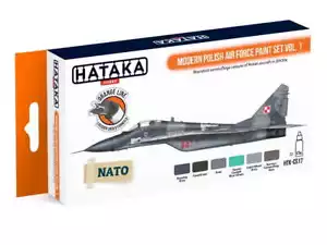 HATAKA CS17 - Aeronautica polacca moderna vol. 1 set vernici - Foto 1 di 3