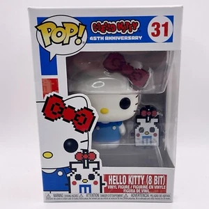Funko POP! Hello Kitty 45th Anniversary HELLO KITTY (8 Bit) #31 Vinyl Figure - Picture 1 of 6