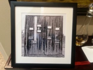 black & white photography framed Bird Blind Signed: RL Gemeinhardt 1/50 - Picture 1 of 1