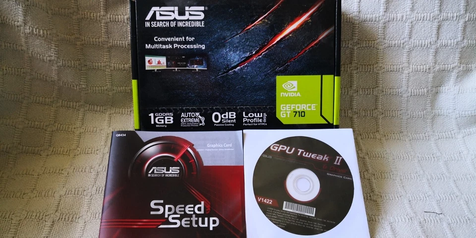 ASUS GeForce GT 710 1GB  Scheda Video - Immagine 1 di 4