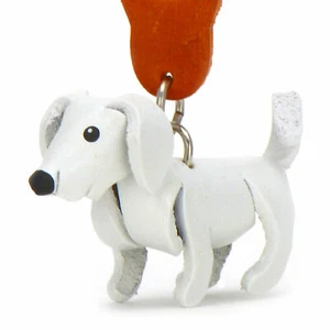 Llavero Cuero Labrador Retriever Animal Figura - Mujeres Niños - Imagen 1 de 8