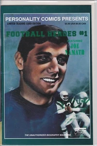 JOE NAMATH PERSONALITY COMIC BOOK - Imagen 1 de 1