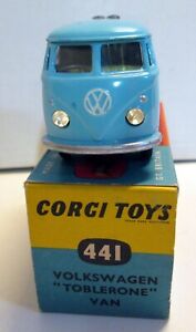 Corgi Toys  441 Volkswagen Van ''Toblerone'',     original