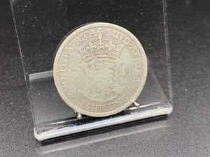 SÜDAFRIKA 2 1/2 SHILLINGS 1941 - GEORGE VI. 1936-1952 - SILBER KM #30 - S. ERH. - Bild 1 von 2