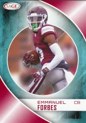 2023 SAGE HIT #125 Emmanuel Forbes Mississippi State Bulldogs Football - Image 1 of 2