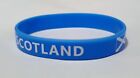  Scotland UK Football Team EURO 2024 Silicone Rubber Wrist Bands 
