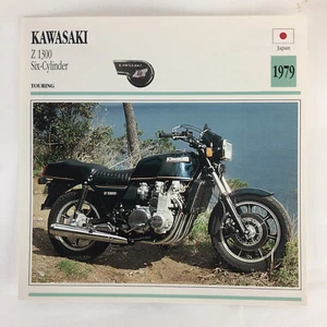 Kawasaki Z 1300 / Six Cylinder - 1979 Spec Sheet Info Card  - Picture 1 of 2