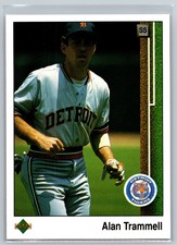1989 Upper Deck #290 Alan Trammell NM
