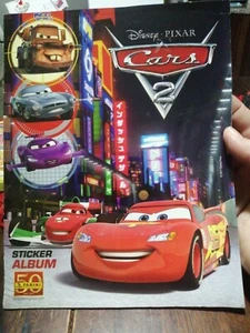 Cars 2 Sticker Album Panini Album Semi Completo  - Imagen 1 de 3