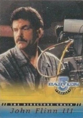 BABYLON 5  PROFILES THE DIRECTORS CHAIR CARD CHASE CARDS  SKYBOX  1999  LAST FEW - Image 1 of 4