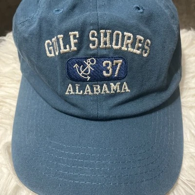 Vintage Gulf Shores Alabama Adjustable Blue Color Hat - Image 1 of 4