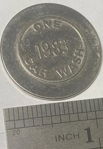 Trade Token for One EZ Serve Car Wash 1983 - Bild 1 von 2
