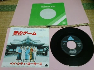 Bay City Rollers : It's A Game / Dance, Dance, Dance ; JPN Arista 7" Pic. Sleeve - Picture 1 of 4