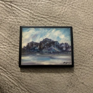 Degrazia • Refrigerator Magnet • Scenery • Mountains - Picture 1 of 2