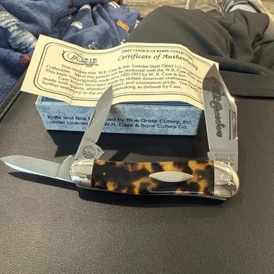 case xx Case Classic splitback whittler 73043 1/2 celluloid tortoise shell Box - Image 1 of 4