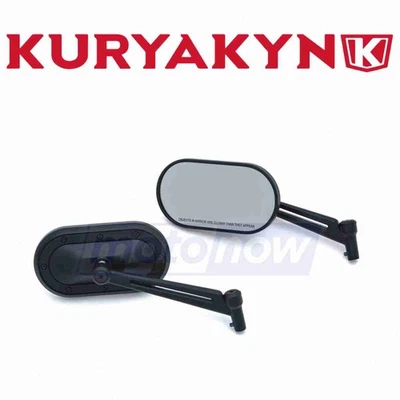 Kuryakyn Heavy Industry Mirrors for 2004-2005 Harley Davidson VRSCB V-Rod - wm - Image 1 of 4