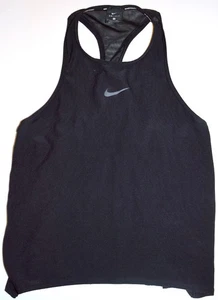 Nike Court Maria Sharapova Tennis Tank M Navy Blue Pleated Back Breathe FreeS&H - Picture 1 of 6