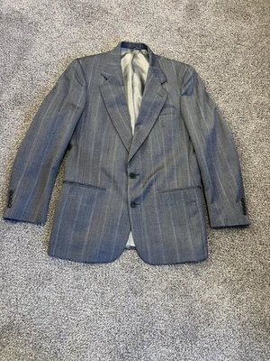 Christian Dior Monsieur Cedrics Two-Piece Gray Striped Tailored Suit 39R - Image 1 of 4