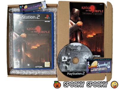 Knights of the Temple Infernal Crusade PS2 - UK PAL VGC CIB - Tracked - Image 1 of 4