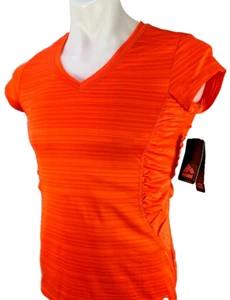 RBX PERFORM short sleeve activewear top Womens Medium Orange  moisture wicking - Picture 1 of 2