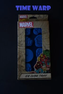 MARVEL BLUE ICE CUBE TRAY SILICONE MOLD * NEW - Image 1 of 2