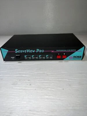 Rose SPM-4UB ServeView Pro 4 Ch Professional KVM Switch  - Image 1 of 3