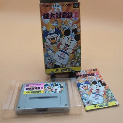 Super Momotarou Dentetsu II Super Famicom SFC Japan Import US Seller - Image 1 of 4