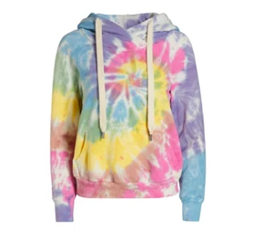 Felpa con cappuccio NSF Lisse Tie-Dye COLORE Skittles Dye adulto taglia media ESAURITA MSRP $295 - Foto 1 di 7