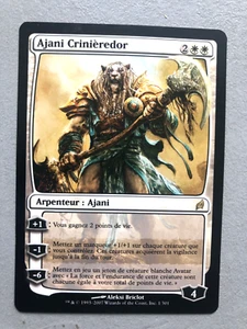 Mtg Carte Magic Lorwyn Ajani Goldmane French LP/MP - Picture 1 of 1