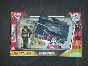 THE CORPS! First Response Combat Vehicle Assault Tank With Titan Tyrell Atlas  - Picture 1 of 3
