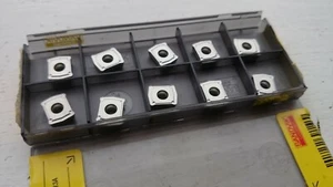 10 Sandvik carbide inserts LCMX 04 03 08-53 H13A ( LCMX040308 U-drill titanium ) - Picture 1 of 2